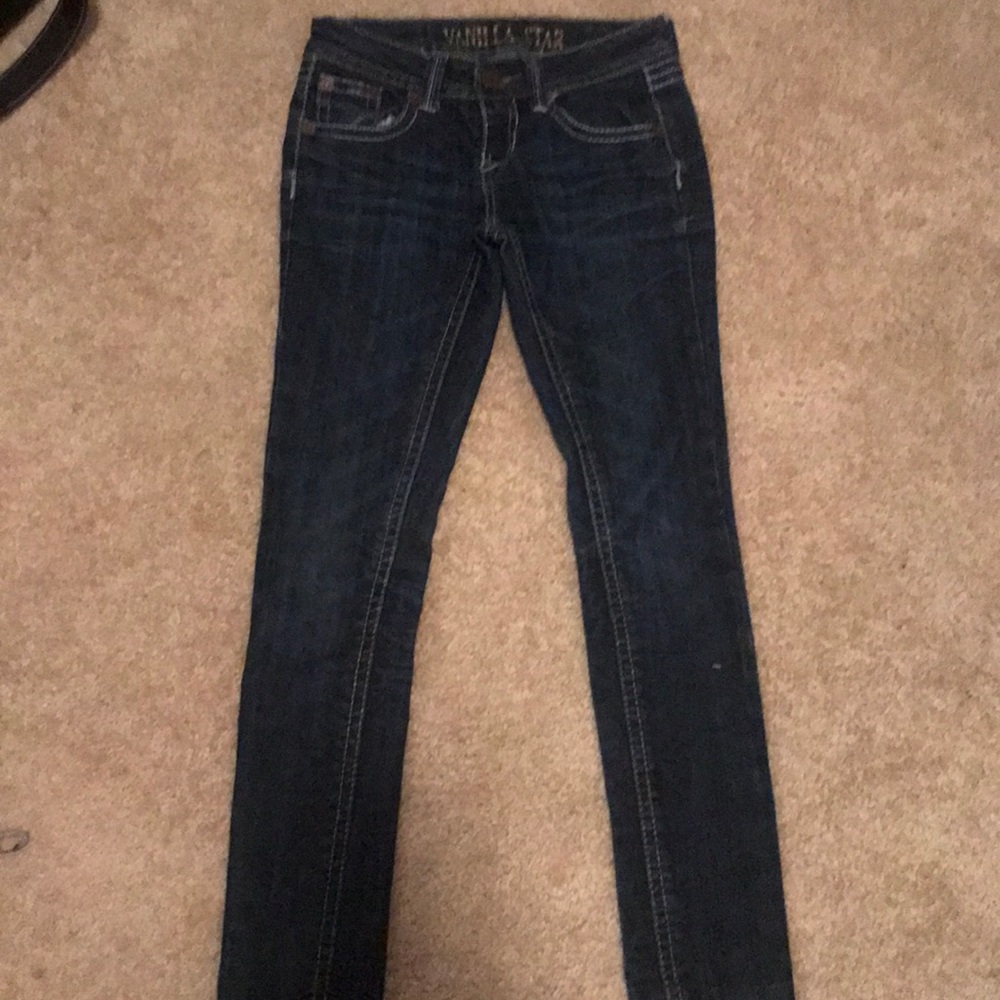 Blue Levi jeans straight leg